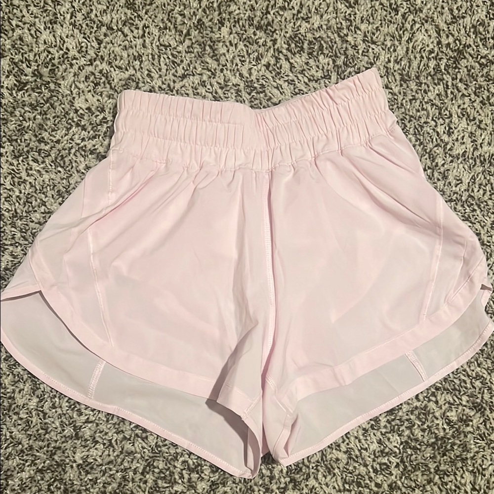 Lululemon Track That High-Rise Lined Short 3-inch Size 4